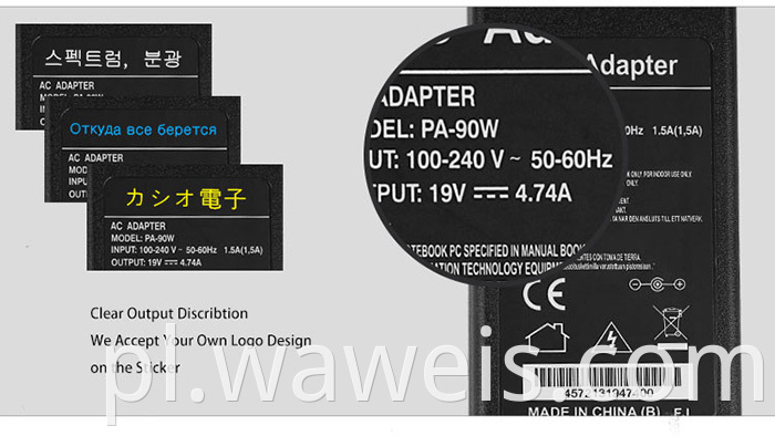 19v 4.74a laptop adapter